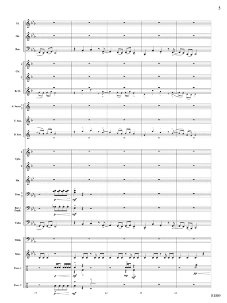Tripwire: Score Concert Band scores gallery preview page 5