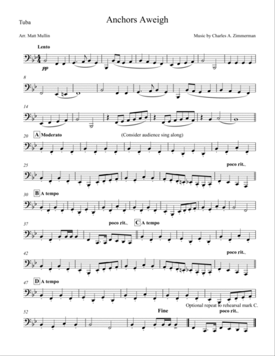 Anchors Aweigh Brass Ensemble scores gallery preview page 5