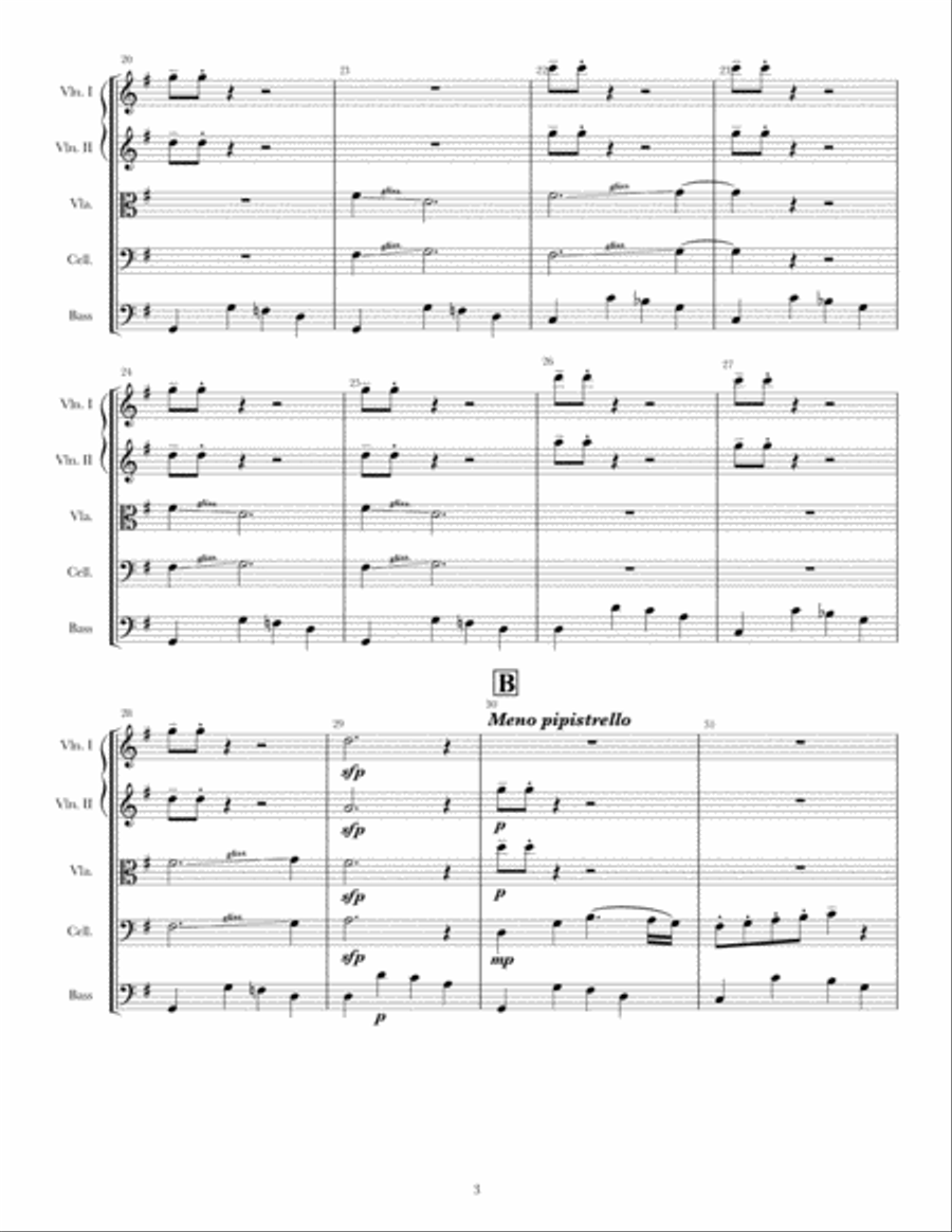 Alice Bluthoven Alice Bluthoven String Orchestra scores gallery preview page 3
