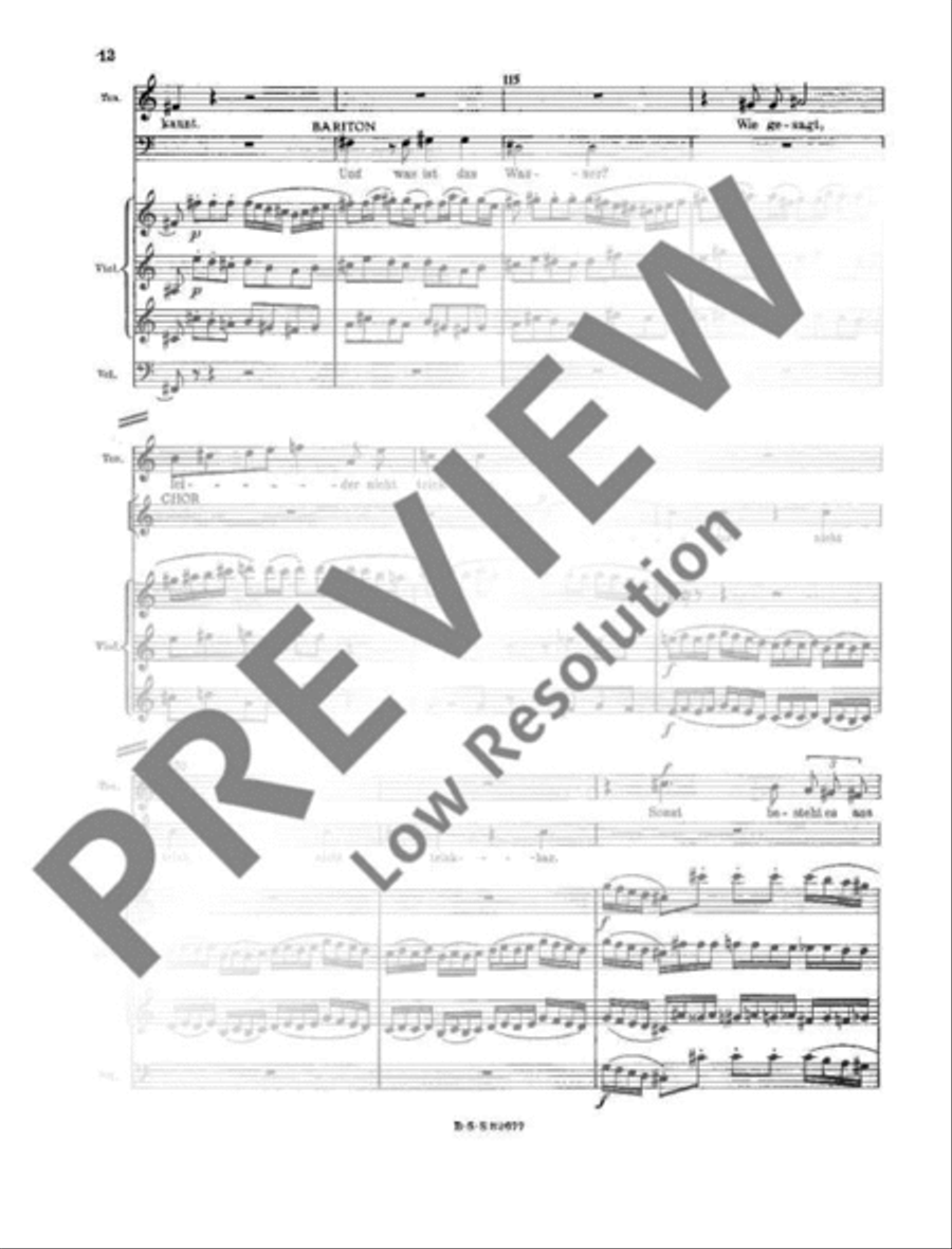 Das Wasser Das Wasser Mixed Choir scores gallery preview page 13
