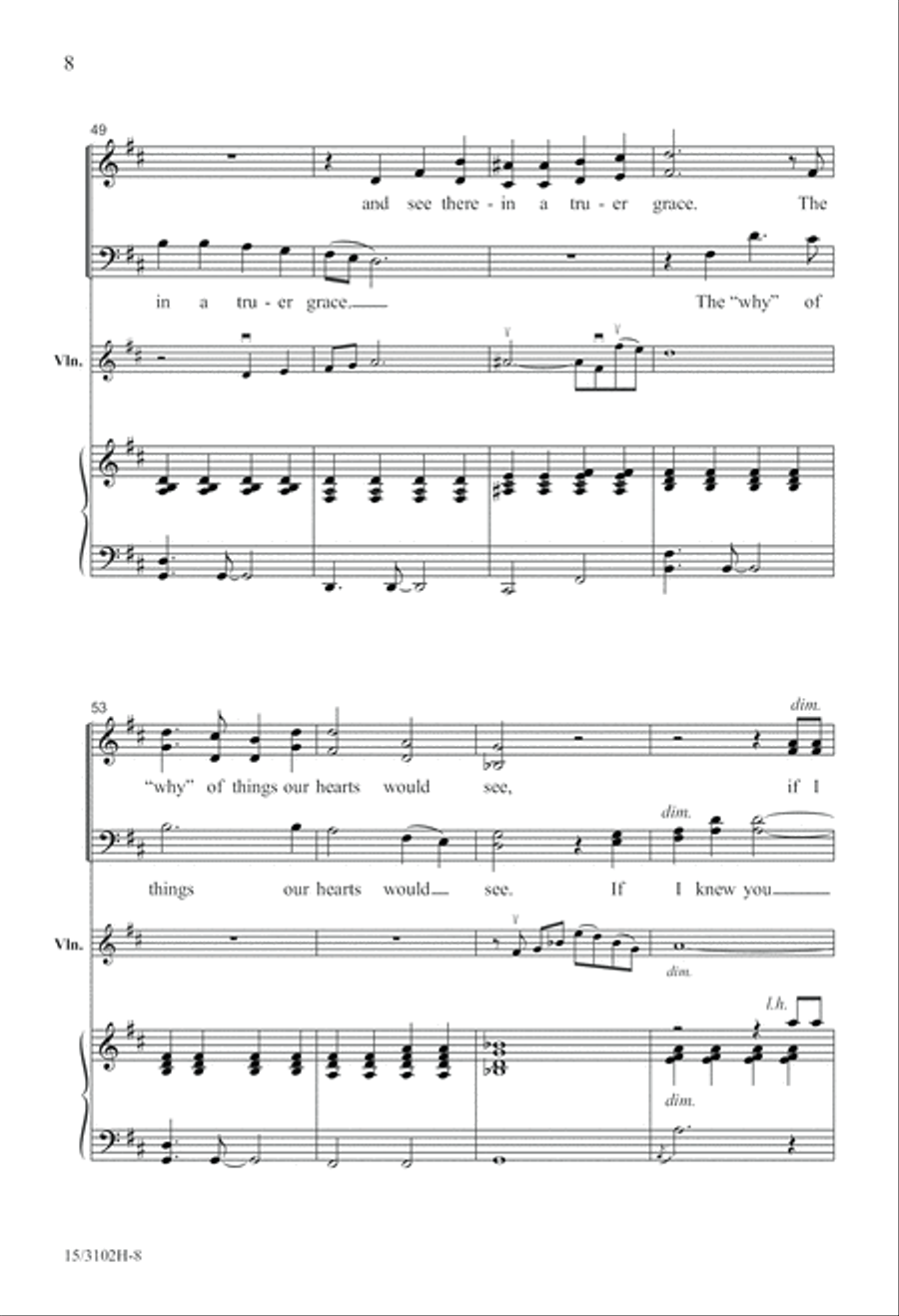 If I Knew You 4-Part scores gallery preview page 9