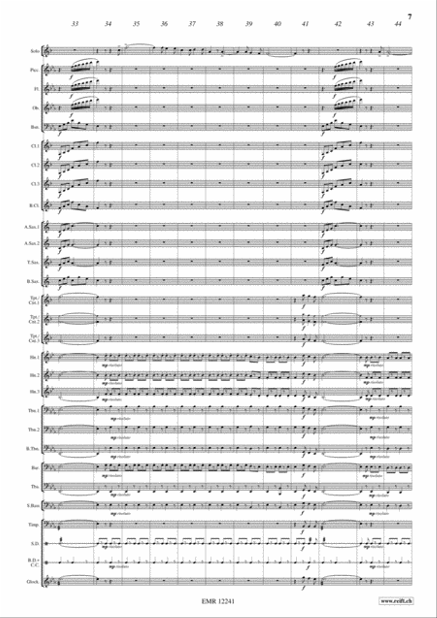 Napoli Concert Band scores gallery preview page 7