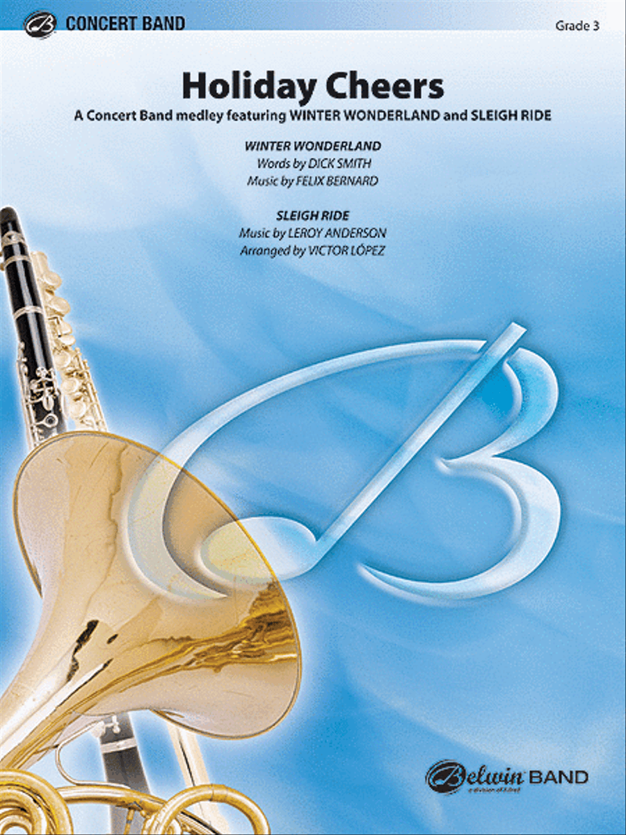 Holiday Cheers Concert Band scores gallery preview page 1