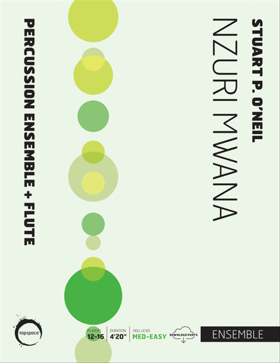 Nzuri Mwana Percussion Ensemble scores gallery preview page 1