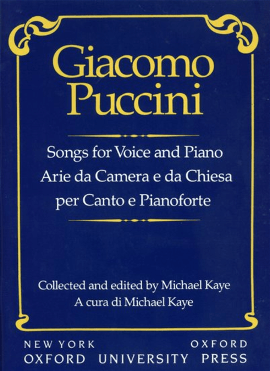 Songs for Solo Voice and Piano Voice Solo scores gallery preview page 1