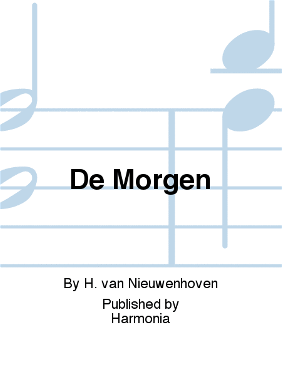 De Morgen 4-Part scores gallery preview page 1