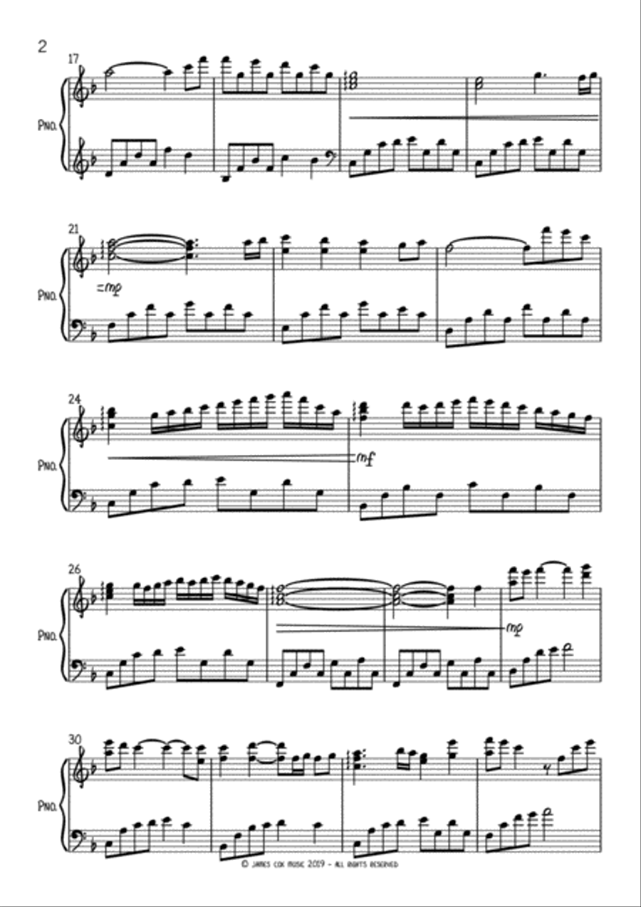 Piano Sounds Vol. 1 Piano Solo scores gallery preview page 4