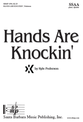 Book cover for Hands Are Knockin' - SSAA Octavo