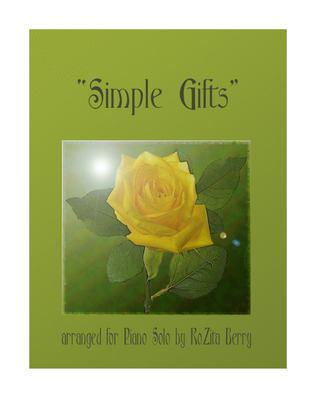 Simple Gifts--for Piano Solo