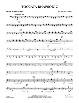 Toccata Rhapsodic - Trombone/Baritone B.C.