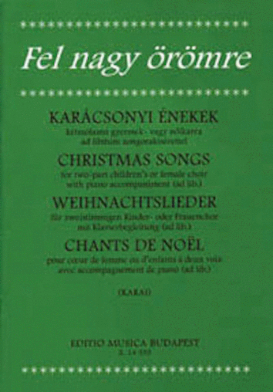 Christmas Songs For Two-part Children's Or Female Choir With Piano Accompaniment (ad Li 2-Part scores gallery preview page 1