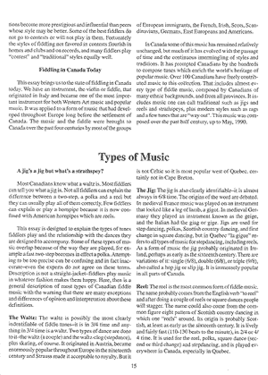 Canadian Fiddle Music Volume 1 Violin scores gallery preview page 2