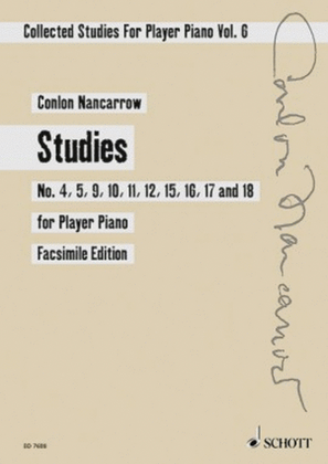Collected Studies for Player Piano Vol. 6
