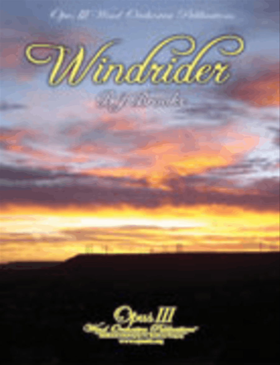 Windrider Concert Band - Sheet Music