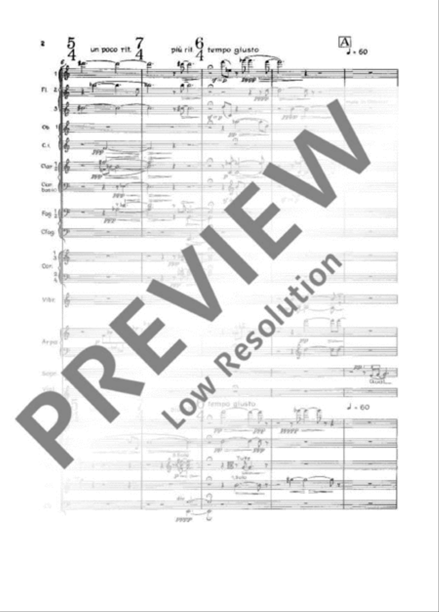 Ariosi Ariosi Orchestra scores gallery preview page 11