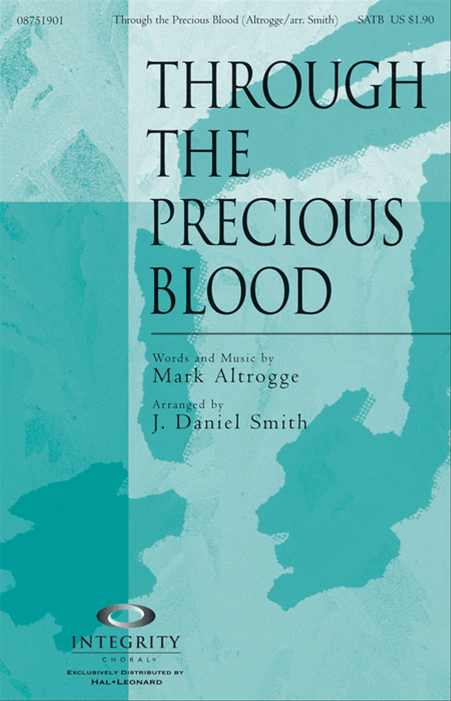 Through the Precious Blood 4-Part scores gallery preview page 1