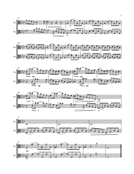 Sonata for Two Violas, Unaccompanied