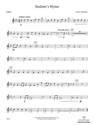 Seafarer's Hymn: Oboe