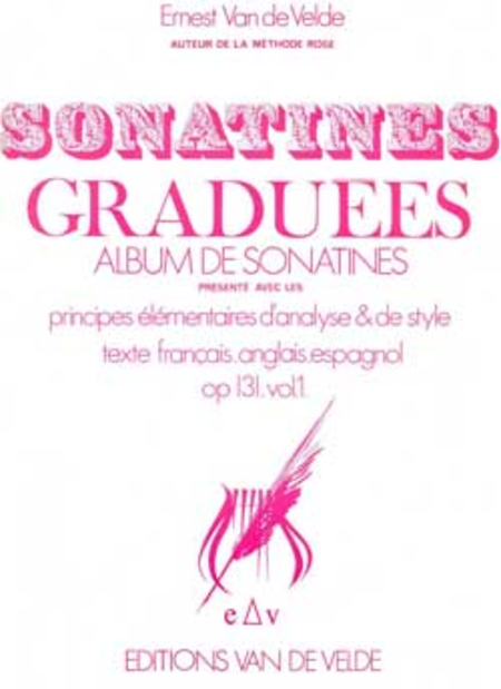Sonatines Graduees - Volume 1