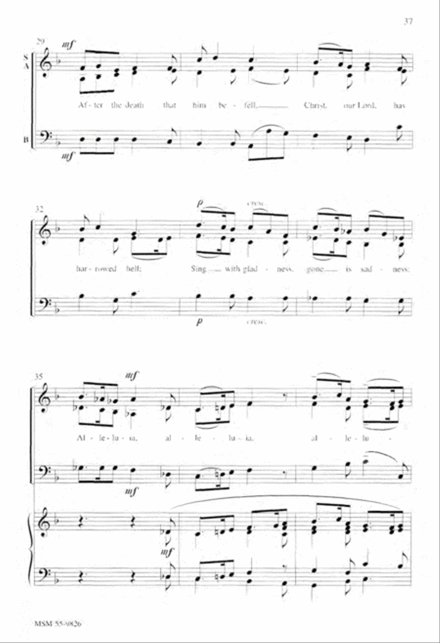 Coram Deo, Set II 3-Part scores gallery preview page 14