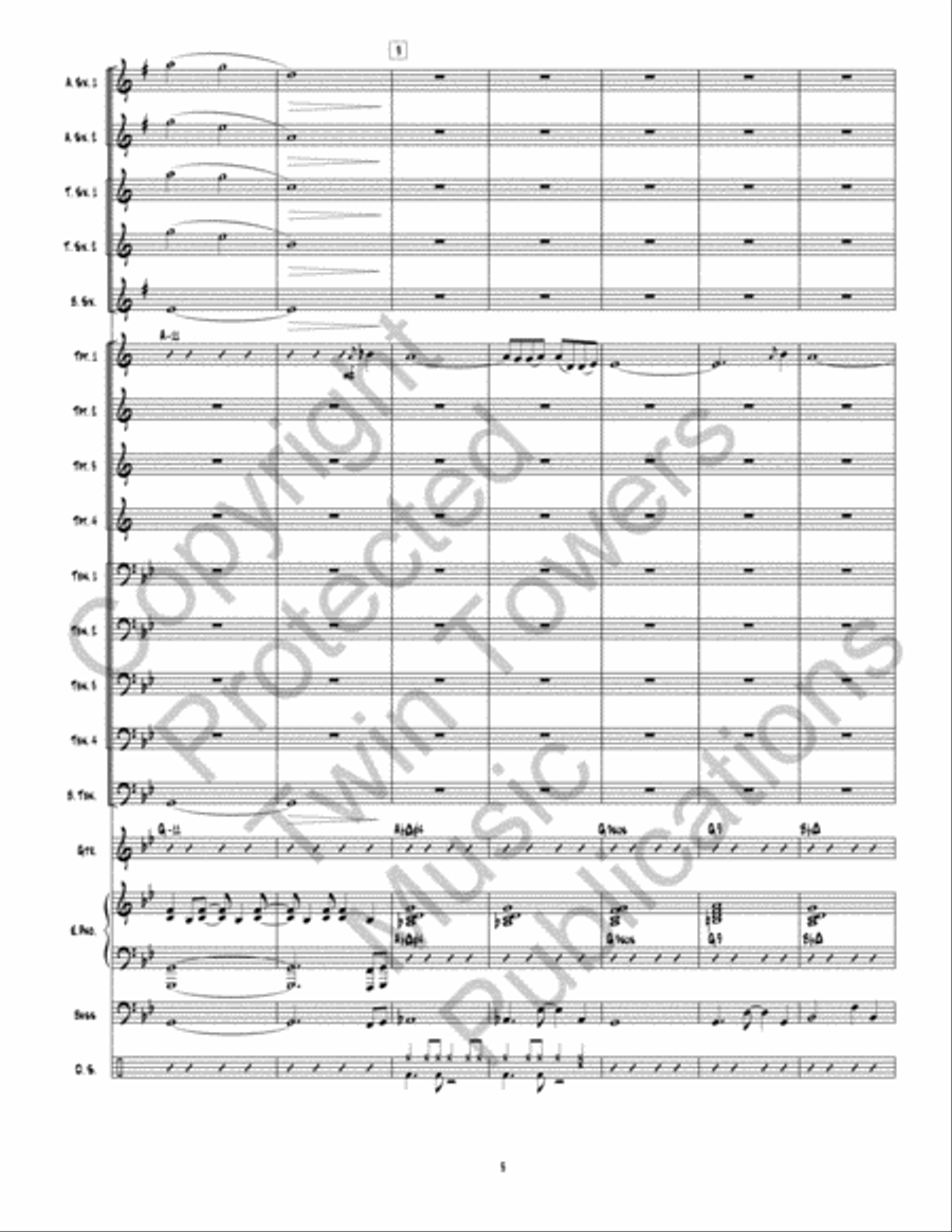 Magic Carpet Magic Carpet Jazz Ensemble scores gallery preview page 4
