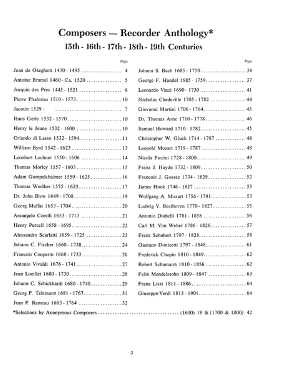 400 Years of Recorder Music Recorder scores gallery preview page 4