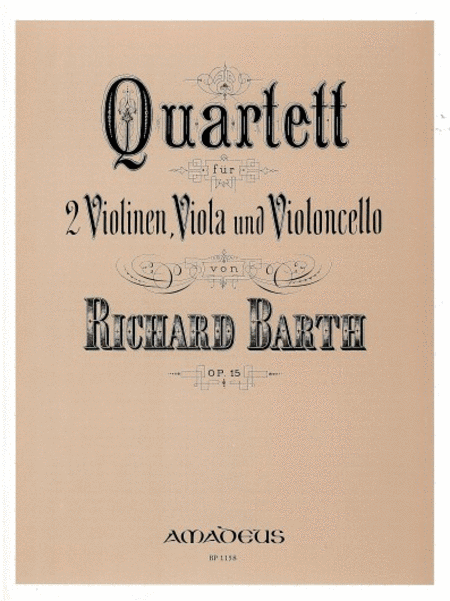 Quartet op. 15 op. 15