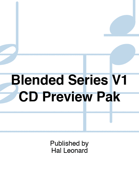 Blended Series V1 CD Preview Pak