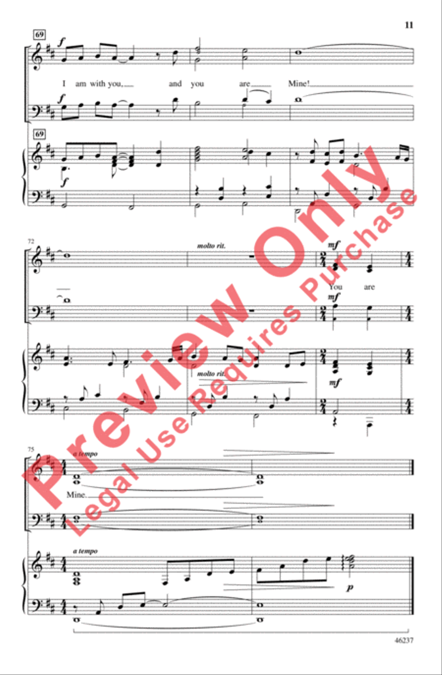 Sing to the World 4-Part scores gallery preview page 11