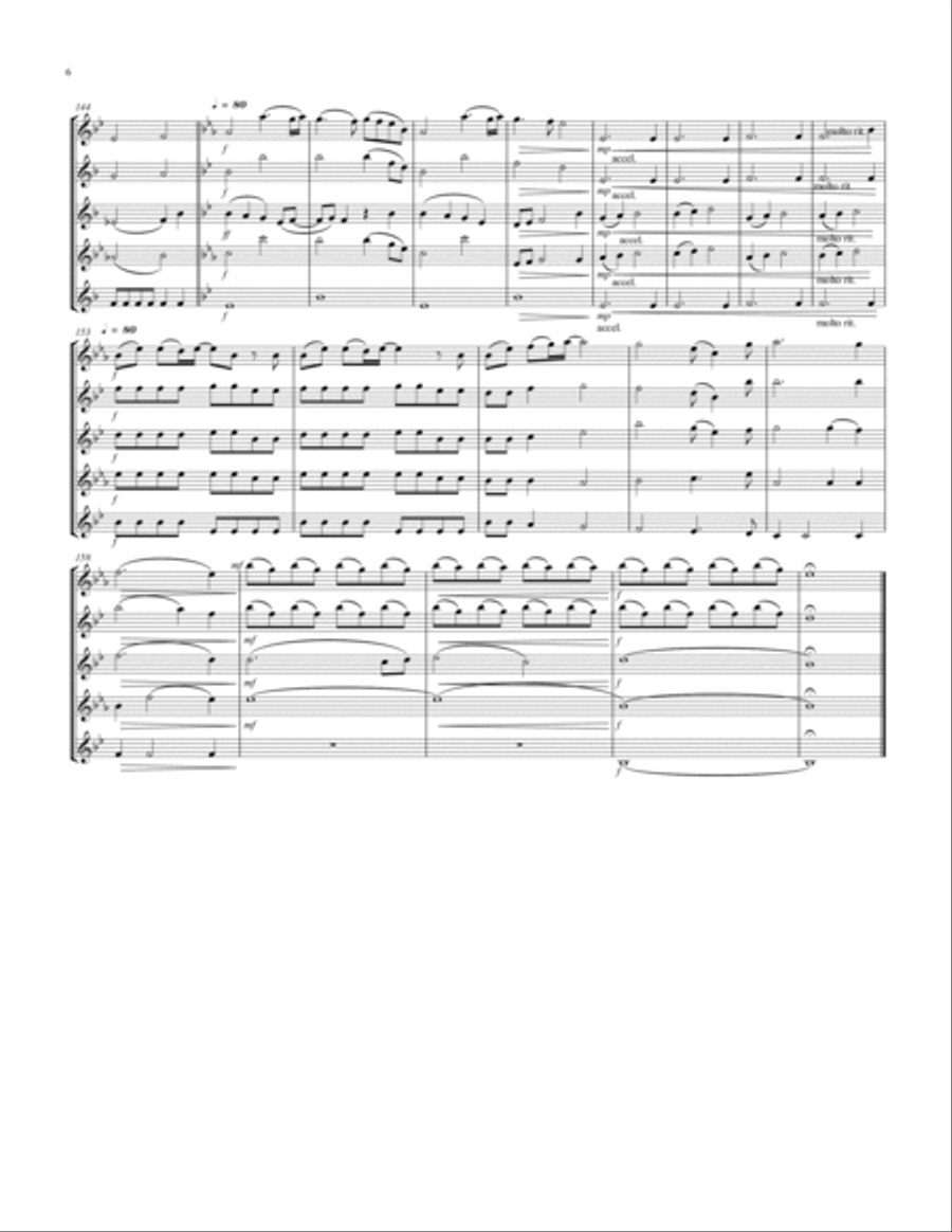 The Spirit of Life The Spirit of Life Woodwind Quintet scores gallery preview page 6