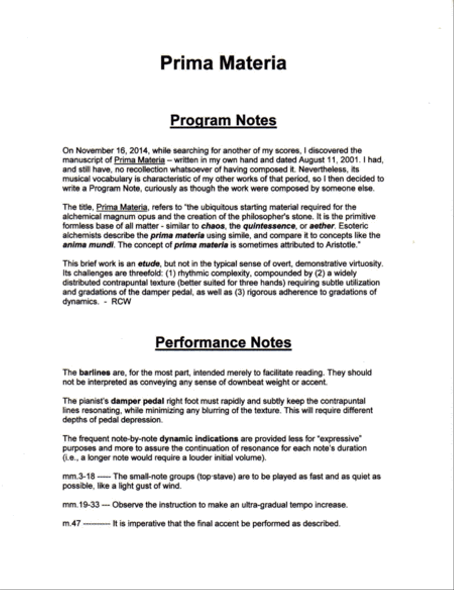 [Cameron-Wolfe] Prima Materia Piano Solo scores gallery preview page 4