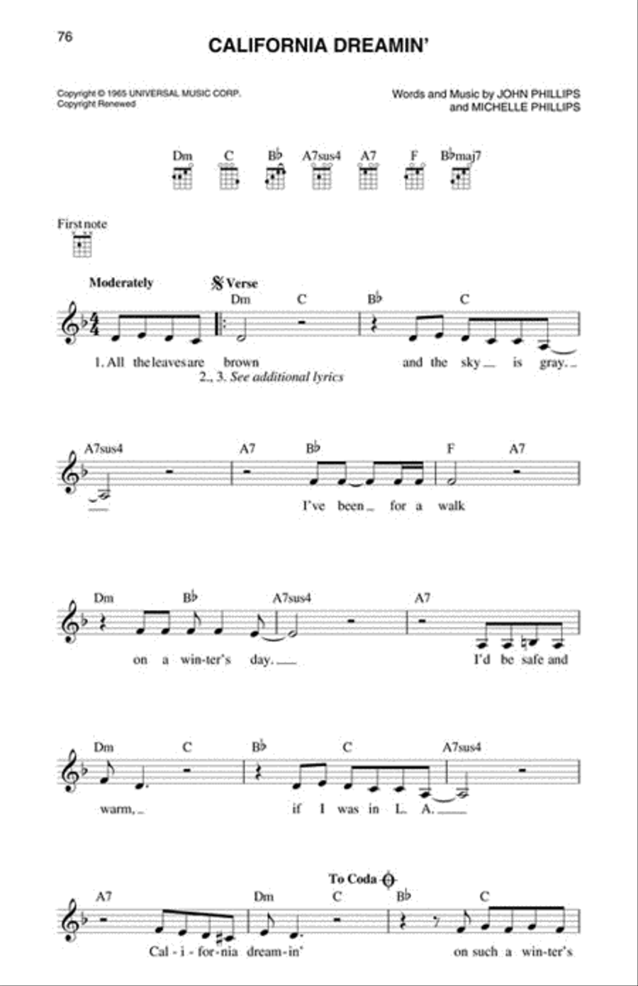 Ukulele Fake Book Ukulele Fake Book Piano scores gallery preview page 3