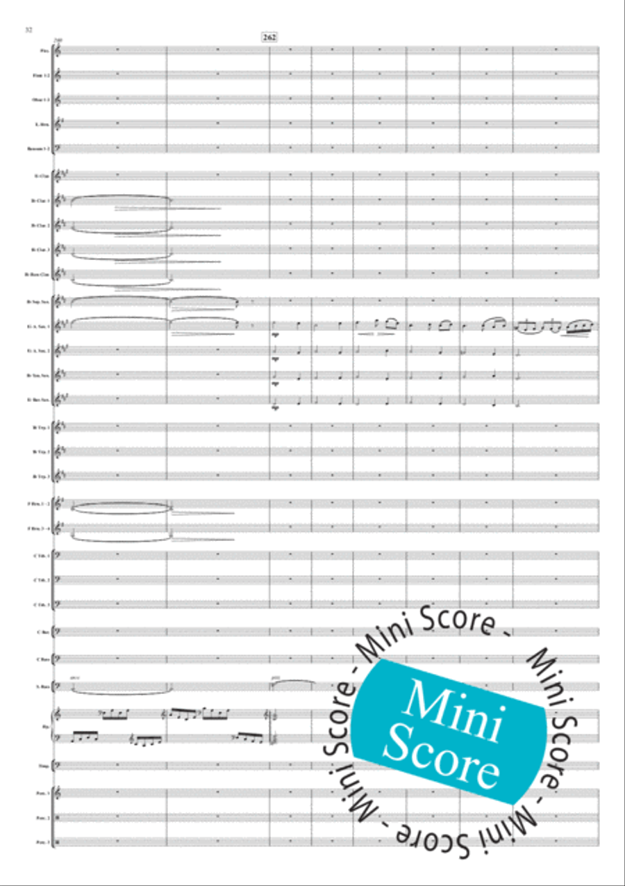 Songs of Liberation Concert Band scores gallery preview page 36