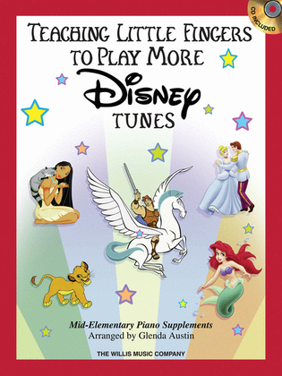 Book cover for Teaching Little Fingers to Play More Disney Tunes