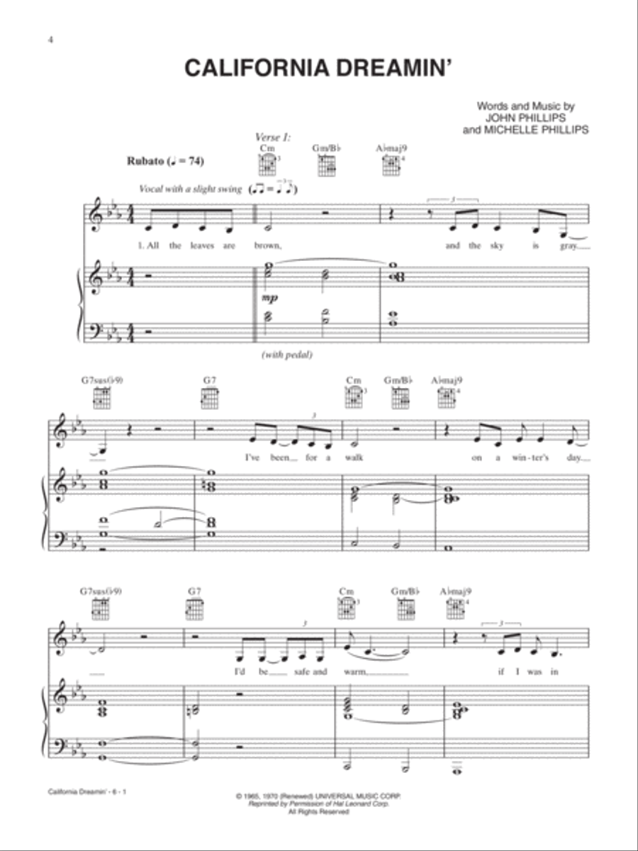 Diana Krall -- Wallflower Piano, Vocal, Guitar scores gallery preview page 4