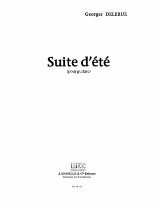 Delerue Suite D'ete Guitar Book