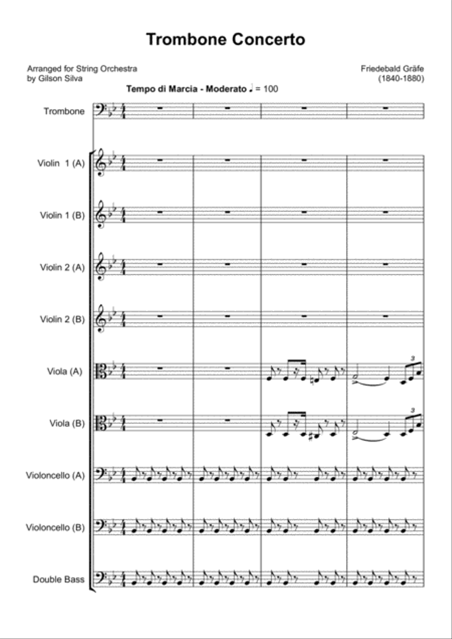 Trombone Concerto Friedebald Grafe