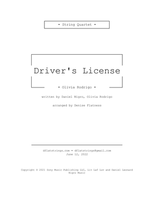 Drivers License