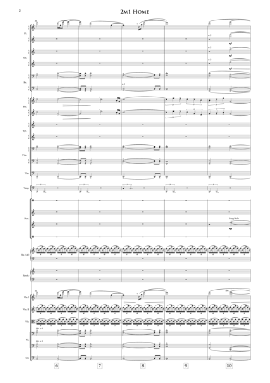 Main Title-prince Of Thieves Full Orchestra scores gallery preview page 4