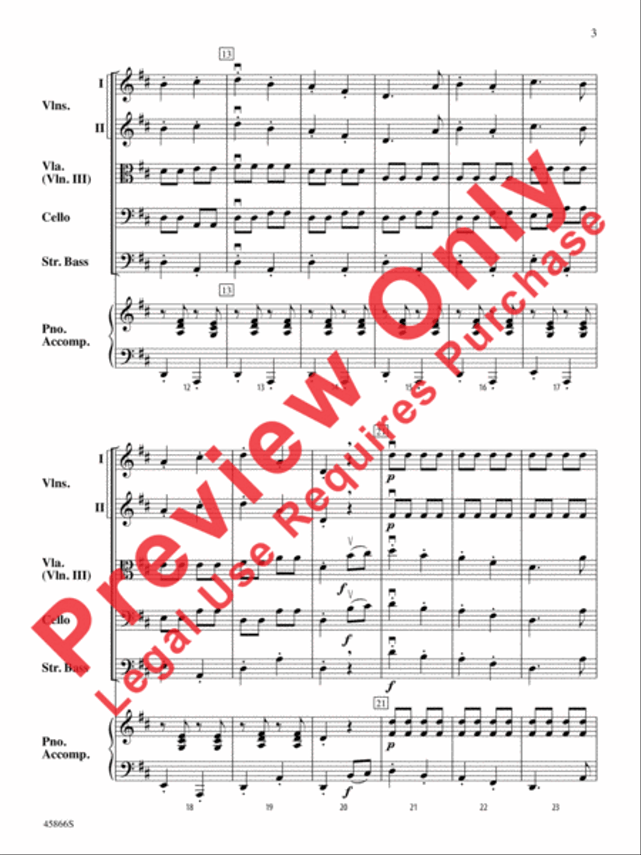 The Polka Dot Polka String Orchestra scores gallery preview page 3