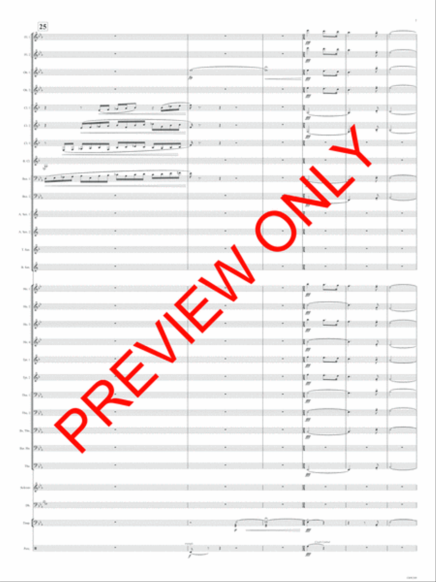 Festive Expressions Concert Band scores gallery preview page 8