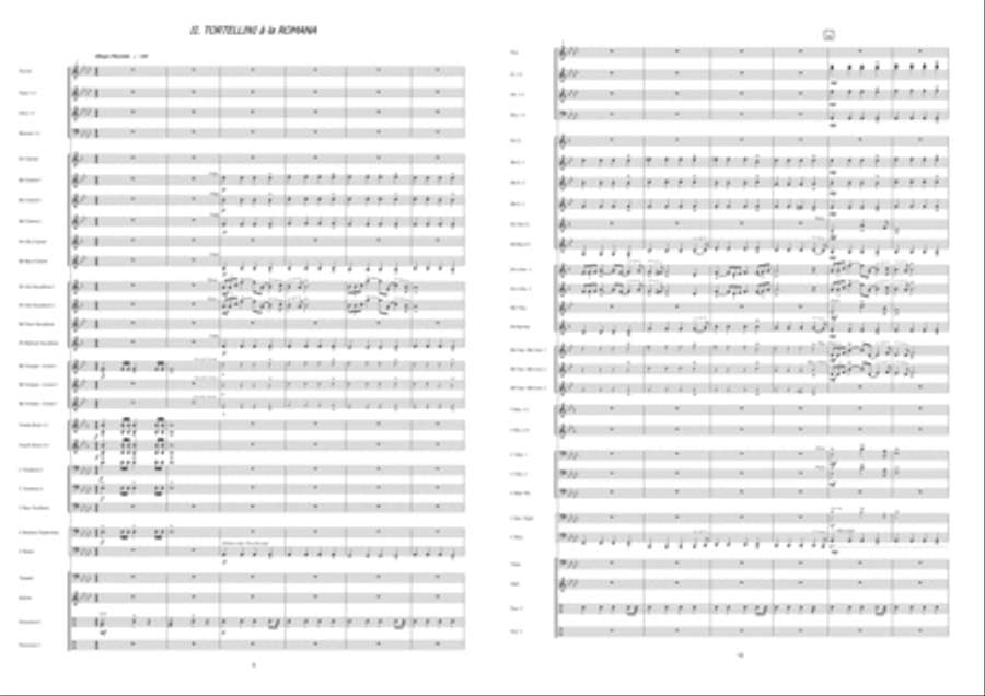 La Cucina Italiana La Cucina Italiana Concert Band scores gallery preview page 5
