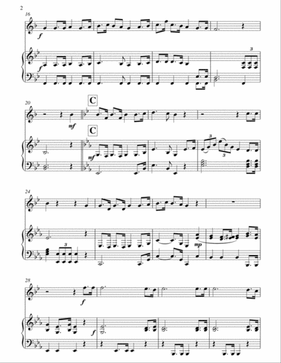 Hunting Song Hunting Song Horn scores gallery preview page 3
