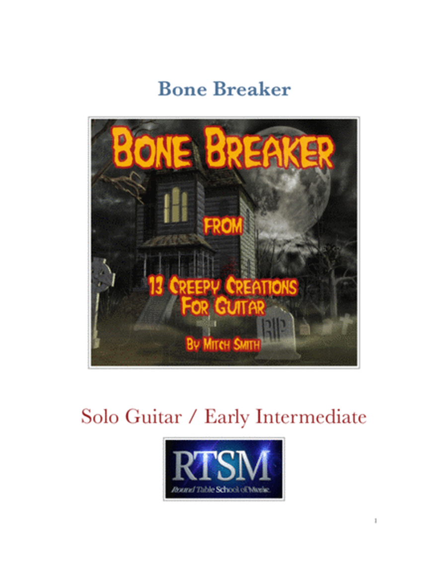 Bone Breaker from 13 Creepy Creations for Guitar image number null