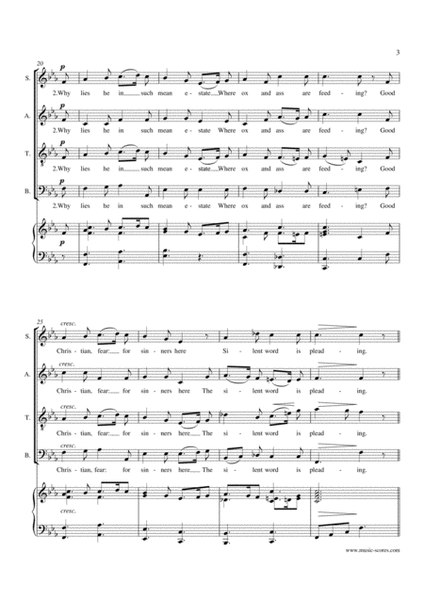What Child is this - SATB and Piano image number null