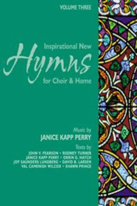 Book cover for Inspirational New Hymns for Choir & Home - Vol 3