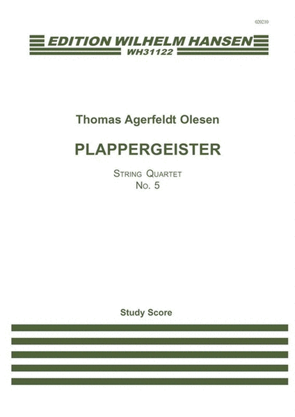 Plappergeister - String Quartet No.5