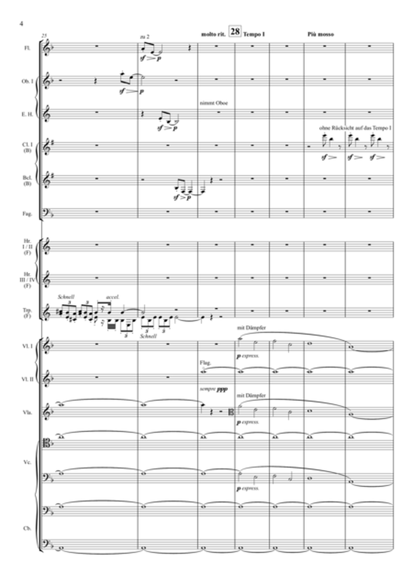 Mahler (arr. Lee): Symphony No. 1 in D Major 1st movement - Score Only
