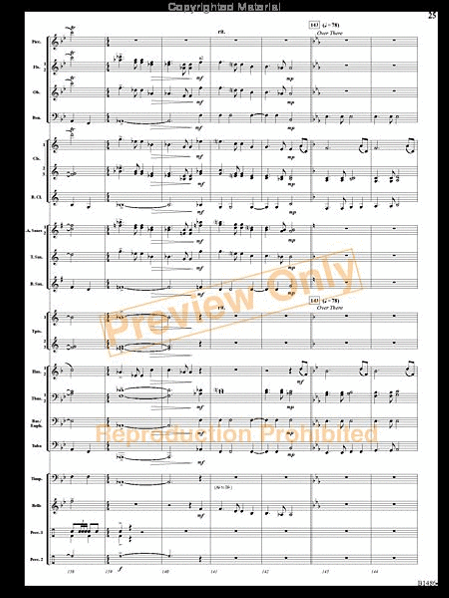 An American Spectacular An American Spectacular Concert Band scores gallery preview page 24