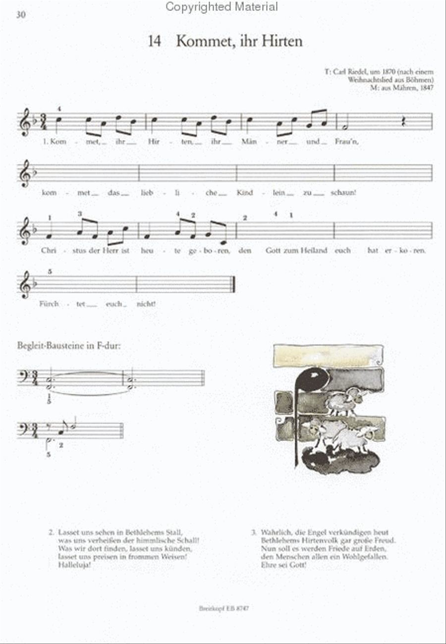 Was soll das bedeuten Piano Solo scores gallery preview page 3